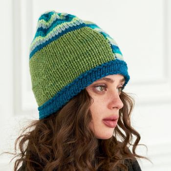 Easy Stripes & Blocked Hat