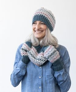 Loop-de-Loop Cowl, Hat and Mittens