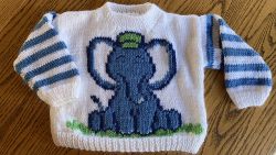 Baby Elephant Sweater