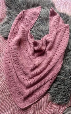 Costa Eyelet Shawl