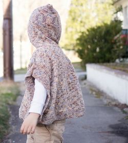 Easy Kids Hooded Poncho