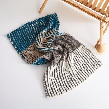 Brioche Knit Tea Towel