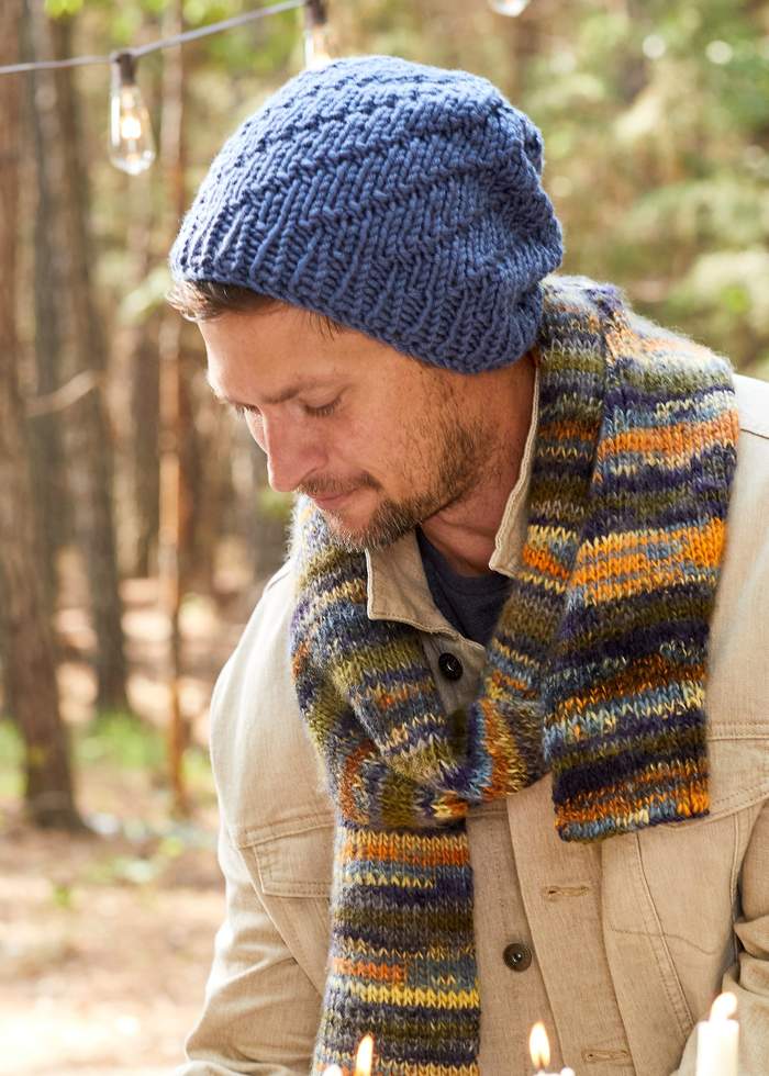 Knitting Patterns Galore - Spiral Rib Hat