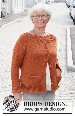 Warm Orange Cardigan