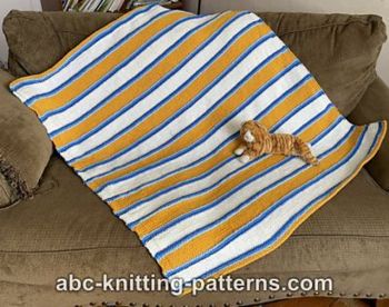 Bright Stripes Baby Blanket