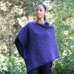 Deep Purple Poncho