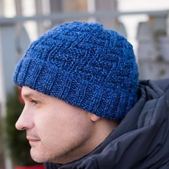 Men's Basketweave Hat