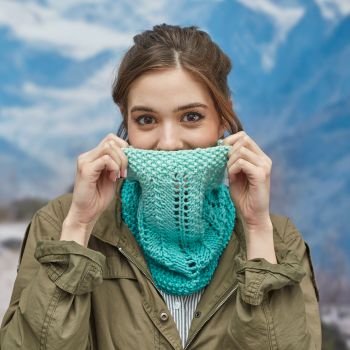 Simple Lace Cowl