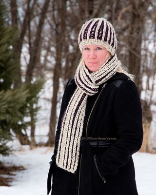 Oatmeal and Raisin Scarf