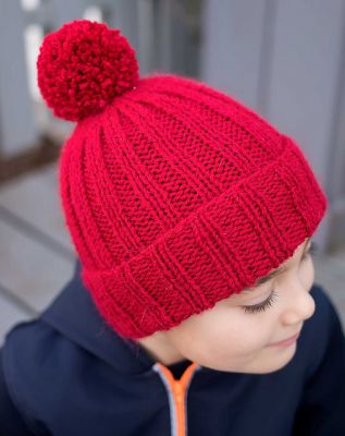 Easy Straight Needle Hat