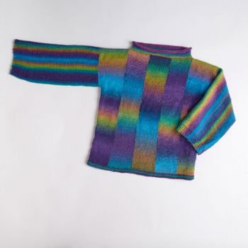 Bargello Knit Sweater