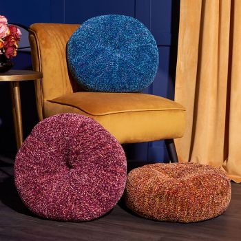 Tufted Circle Pillow