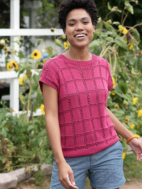 Knitting Patterns Galore - Solidago Top