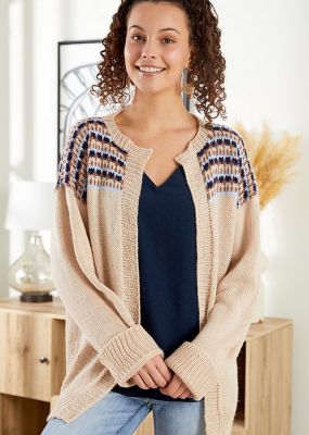 Slip Stitch Cardigan