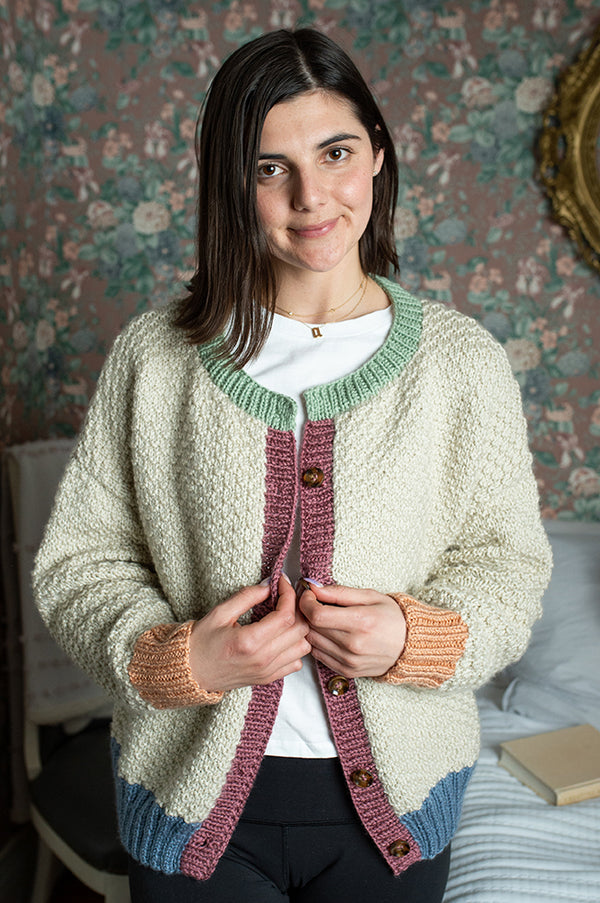 Knitting Patterns Galore - Allie Cardigan