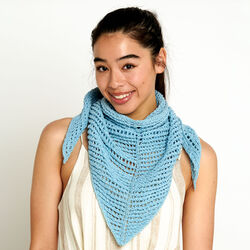 Light and Airy Knit Shawl