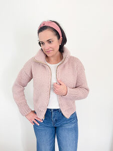 Pink Wildflowers Cardigan