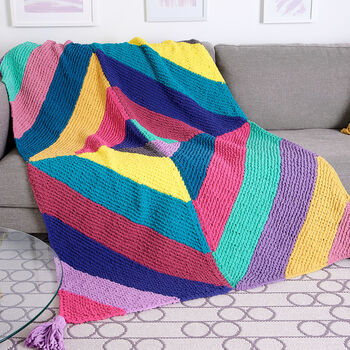 Diamond Stripes Blanket