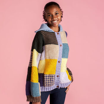 Patchwork Cardigan