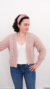 Everyday Eyelet Cardigan