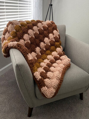 Bubble Trouble Throw Blanket