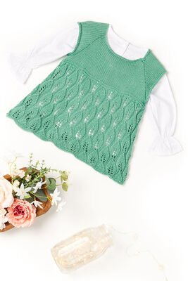 Leaf Lace Baby Dress