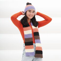 Scrappy Hat and Scarf