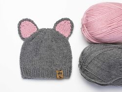 Mouse Ears Hat Beanie