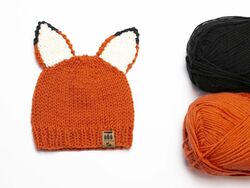 Little Fox Ears Beanie Hat