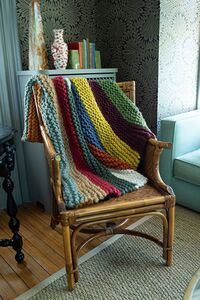 Striped Throw