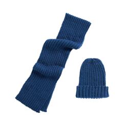 Men's Basic Hat and Scarf Set
