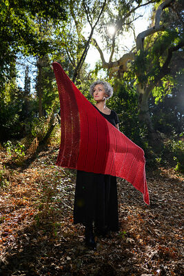 Mabon Asymmetrical Shawl