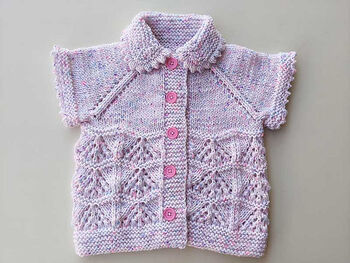 Lace Baby Cardigan