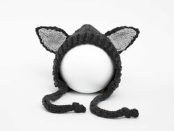 Cat Ears Pixie Bonnet