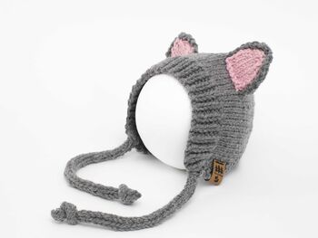 Mouse Ears Pixie  Bonnet