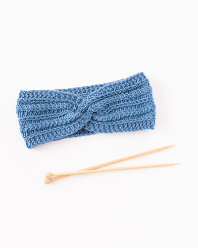 Knitting Patterns Galore - Iris headband