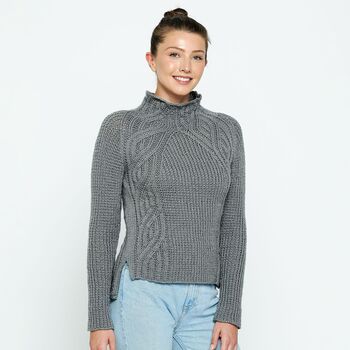 New Directional Cables Sweater