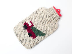 Christmas Tree Farm Red Truck Hot Water Bottle Cover