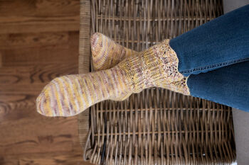 Scallop Edged Socks