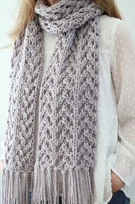 Bulky Lace Scarf