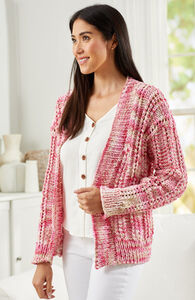 Vertical Lace Cardi