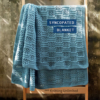Syncopated Lace Blanket