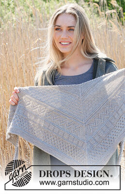 Winter Lines  Shawl