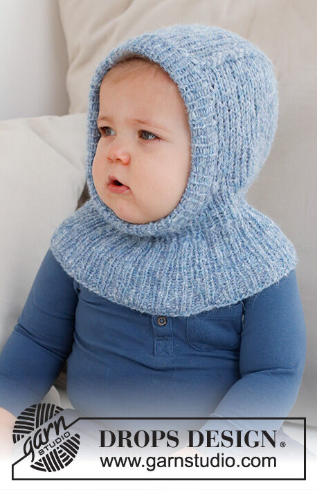 Knitting Patterns Galore - Chilly Day Balaclava for Baby and Kids