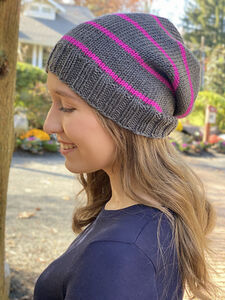 Neon Striped Hat