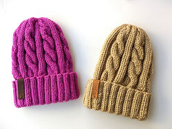 Worsted Cable Hat