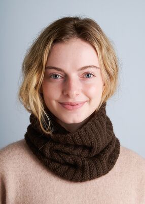 Mistake Rib Cowl In Simply Yak