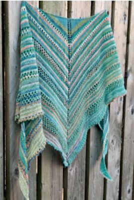 Triangular Pool Shawl