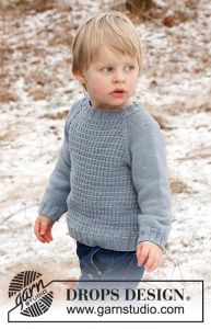 Knitting Patterns Galore - Open Breeze Sweater for Children