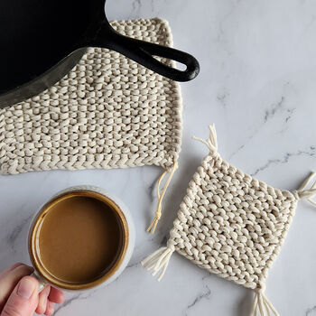 Mug Rug and Trivet